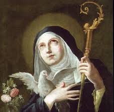 Résultat de recherche d'images pour "sainte Scholastique"