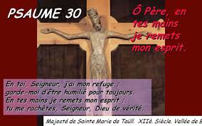 Le Psaume 30 – aufildelapensée