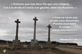 Commentaire de Matthieu 20,17-28