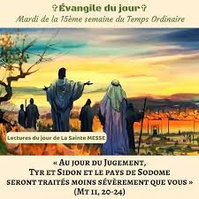 Au jour du Jugement, Tyr et Sidon et... - Paroisse St Jude Meyotte ...