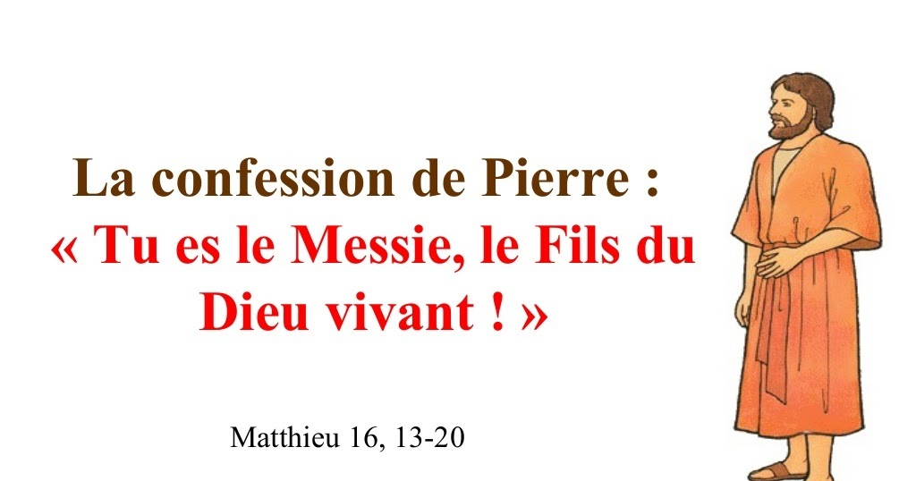 Caté : Pierre reconnait Jésus comme le Messie et reçoit les clés ...