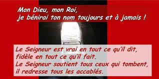 Psaume 144 (145), R/ Le Seigneur est... - Aumonerie Hôpital Martigues | Facebook