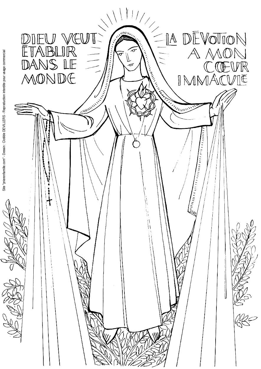 Qu'est-ce -ce que l'Immaculée Conception ? (I) – Centre Romand de  l'Apostolat Mondial de Fatima, image size:885x1254